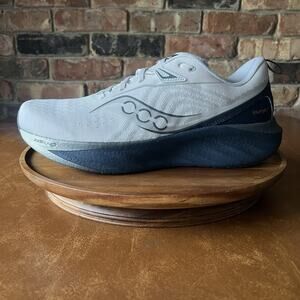 Saucony Triumph 22 Max Cushion Cloud Navy Running Shoes Sneakers Men's 12.5